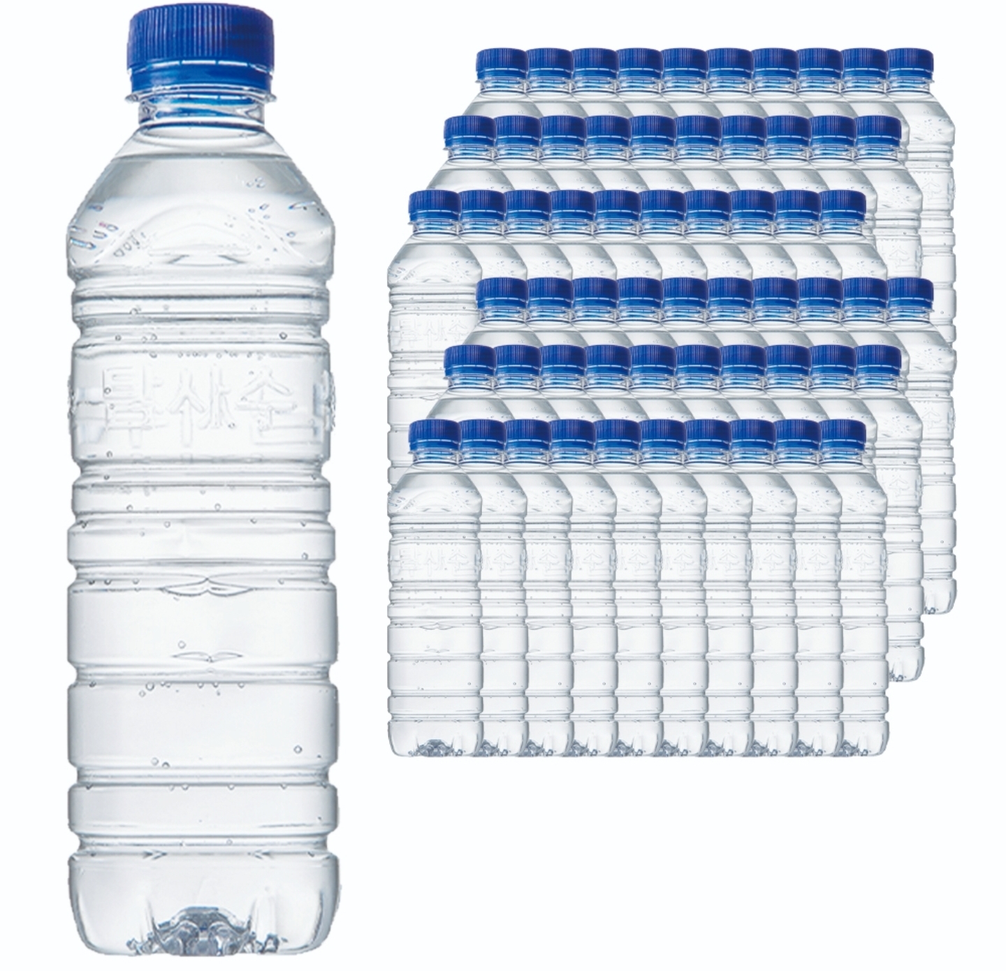 탐사수 무라벨 생수 500ml 60개
