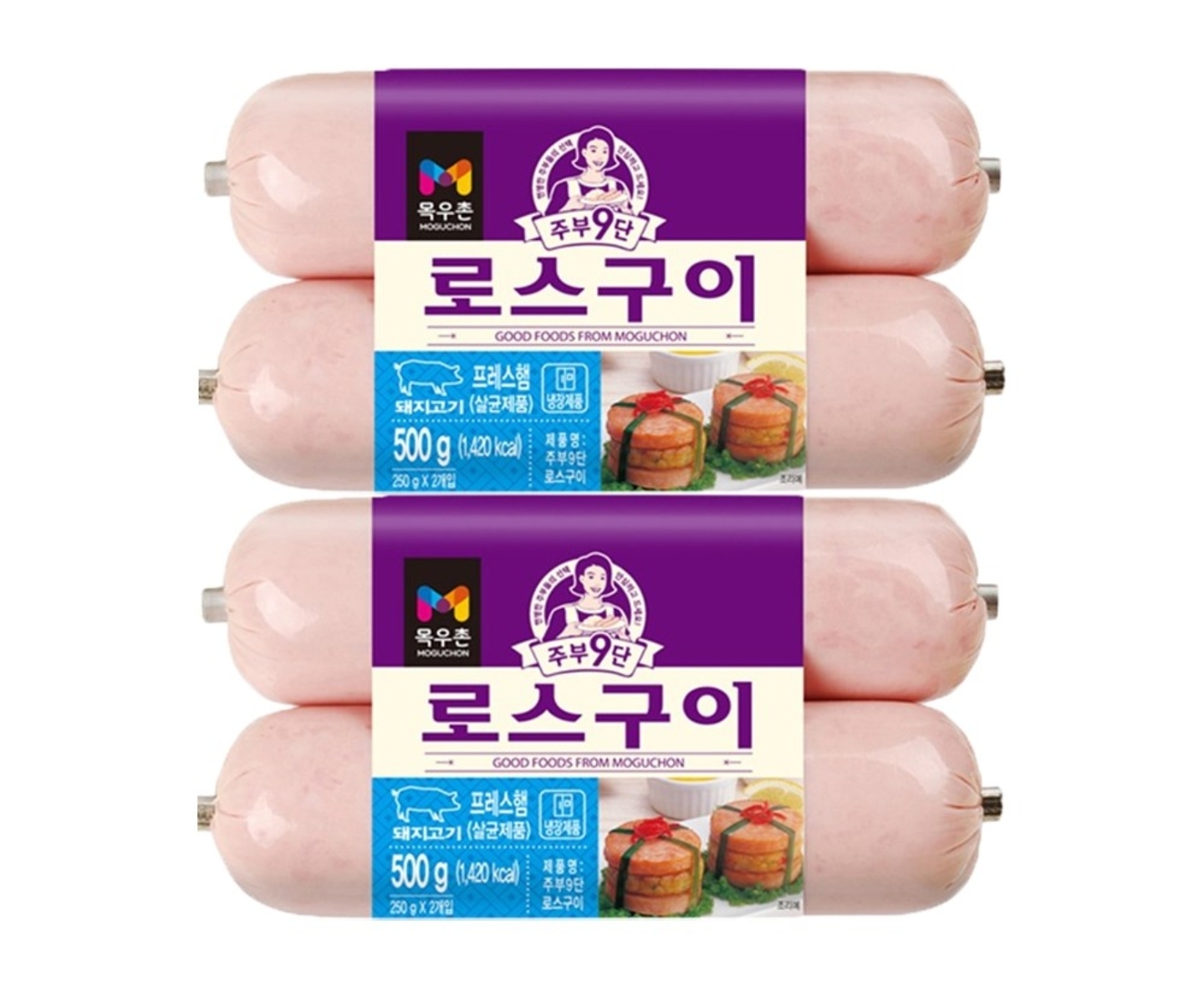 목우촌 주부9단 로스구이 250g 4개