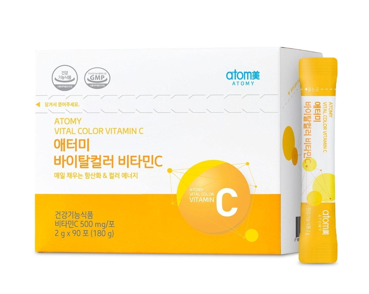 애터미 바이탈컬러 비타민C (90포, 3개월분)