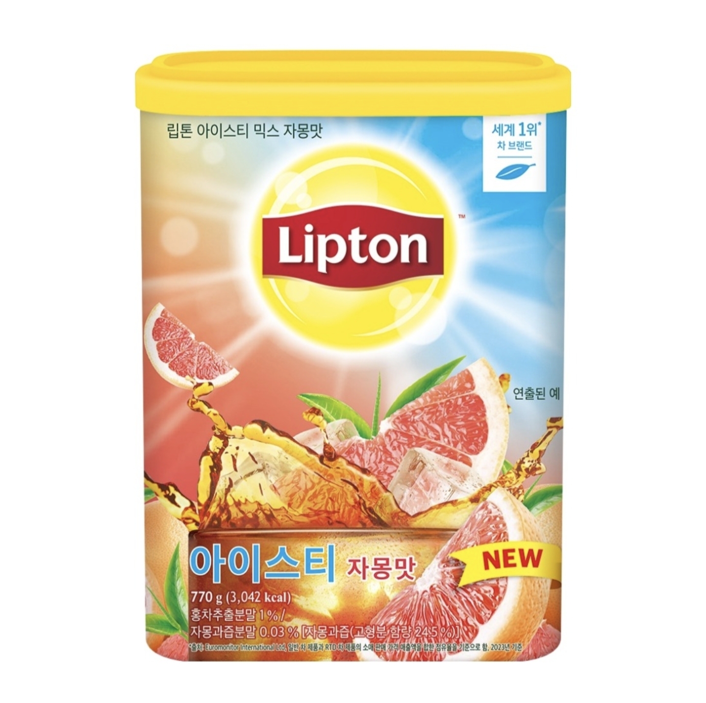 립톤 아이스티 자몽맛 770g