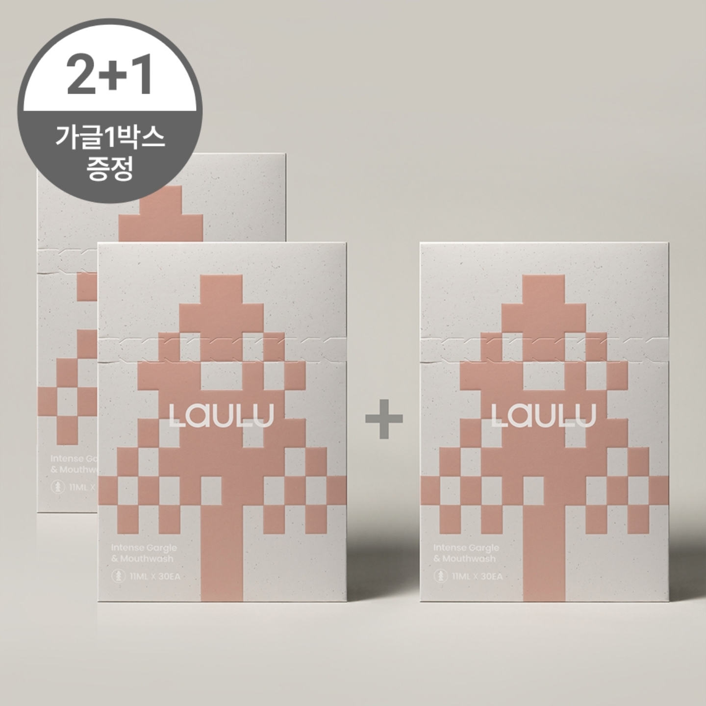 LAULU 라울루 안티프라그 무알콜 가글 2+1