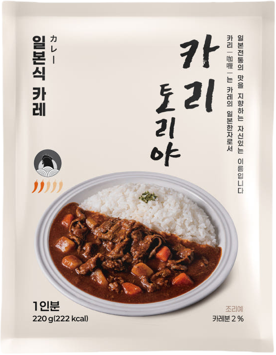 카리 토리야 일본식 카레 220g 3팩