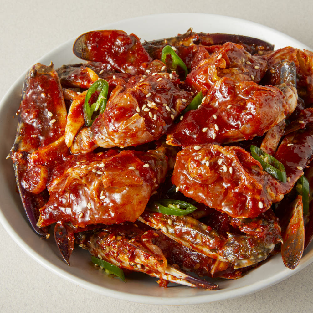 62년전통 알품게 삼대인천게장 양념게장 연평도 숫꽃게 2~3마리 (약1.3kg)